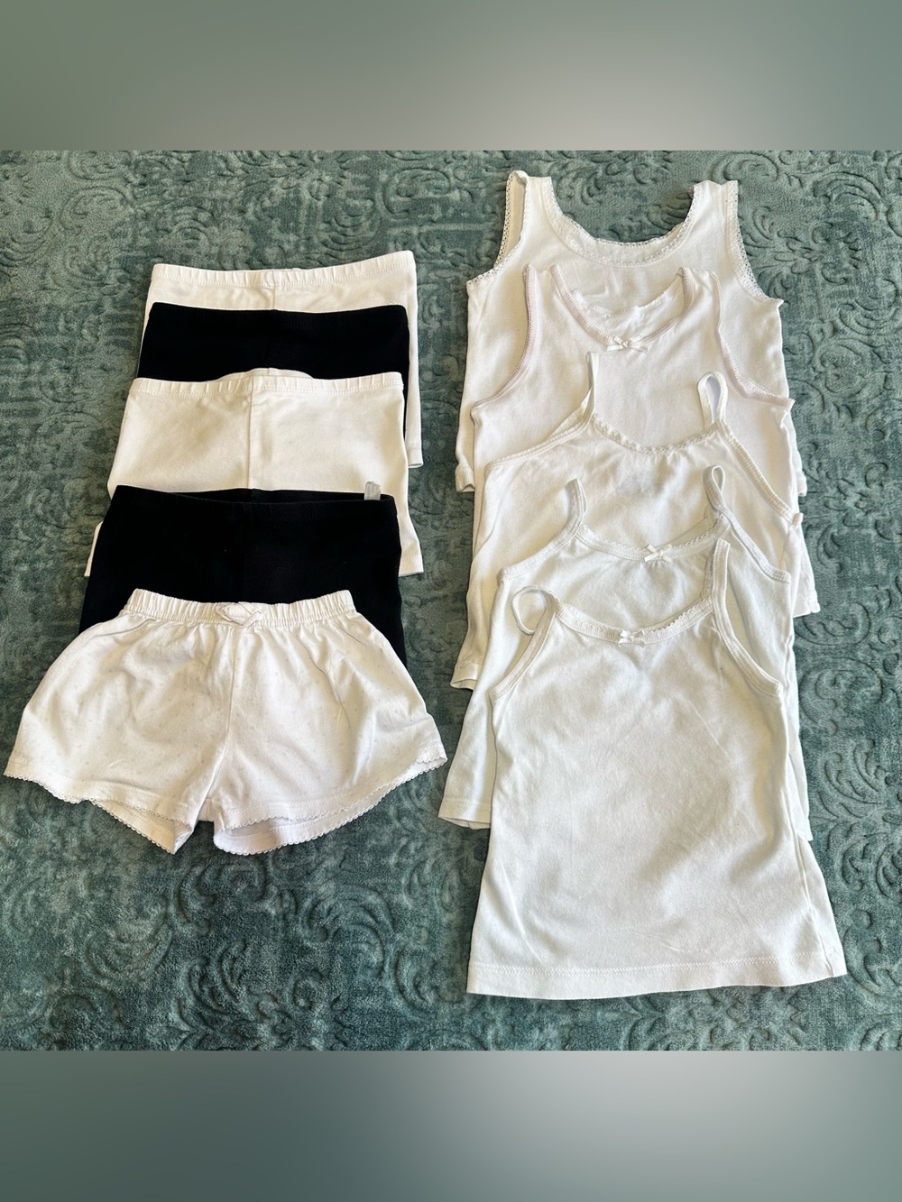 10-Piece Bundle of Toddler Tank Tops & Shorts | Size 2-3T